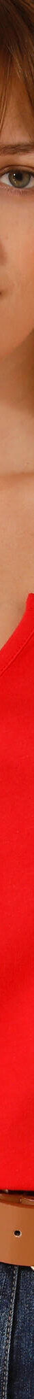 T-shirt col tunisien uni, coton (coquelicot) T-shirt col tunisien uni, coton (coquelicot)